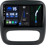 6G + 128G Octa Core Android 14 autoraadio Renault Trafic 3 / Opel Vivaro B (2014-2021) - CarPlay Android auto - tagurduskaamera ja mikrofon - 2 DIN IPS 9-tolline - DAB roolil juhtimine 360-CAM