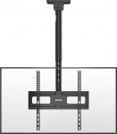 BONTEC TV laekapiiritus, kallutused ja p&ouml;&ouml;rded, 6-kordne k&otilde;rguse reguleerimine 26-65-tollise teleri lae alla, kuni 45 kg, TV seinakinnitus Max. VESA 400 x 400 mm