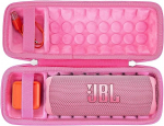 Khanka JBL Flip 7 / Flip 6 veekindel kaasaskantav Bluetooth k&otilde;lar k&otilde;lar k&otilde;vakott Travel Storage Bag Case ainult (roosa)
