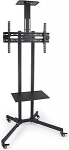 TOOQ fs1470 m-b p&otilde;randaplatvorm telerile/LED-valgusele Must