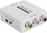 Topiky Audio Video Converter, Video Adapter/AV/CVSB to RF 67,25 MHz / 61,25 MHz, USB Audio Video Converter, Plug and Play