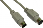 Kaabli-core PS/2 6 Pin Mini Din pistikupesa-naine pikenduskaabel 10 meetrit