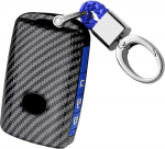 ontto Smart auto v&otilde;tmekaane sobib Mazda 3 Alexa CX30 CX-4 CX5 CX-5 CX8 CX-8 CX-30 CX9 CX-9 2019-2023 ABS kaitsev v&otilde;tmekaane kaugjuhtimispuldi kate v&otilde;tmepult 3 nuppu sinine