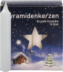 OLShop AG Ebersbacher P&uuml;ramiidk&uuml;&uuml;nlad Suur valge (l&auml;bim&otilde;&otilde;t x k&otilde;rgus) 17 x 105 mm Pakendis 216 tk.