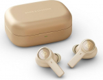 Bang & Olufsen Beoplay EX juhtmevabad Bluetooth m&uuml;ravastased k&otilde;rvaklapid, aku kestab kuni 28 tundi, veekindlad k&otilde;rvaklapid t&ouml;&ouml;ks, spordiks ja vaba aja veetmiseks koos laadimiskarbiga - kuldne toon