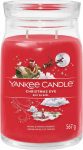 Yankee Candle Signature l&otilde;hnak&uuml;&uuml;nal Suur k&uuml;&uuml;nal pika p&otilde;lemisajaga "Christmas Eve" Sojavaha segu