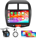 Hodozzy 4G + 64G autoraadio Citroen C4 2007-2013 / Mitsubishi ASX 2010-2016 / Peugeot 4008 2012 koos Carplay Android autoga, 10-tolline puuteekraan koos satelliitnavigatsiooniga Bluetooth WiFi DSP FM/RDS raadio +