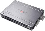 Excalibur X600.4 autov&otilde;imendi 4 kanaliga 4 x 600 W Mosfet HiFi autov&otilde;imendi koos Bass Boost 2400 W maksimaalselt 2 Ohmi muutuva ristl&uuml;litusega, h&otilde;bedane