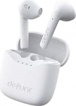 Defunc True Lite White - juhtmevabad Bluetooth 5.3 Hi-Fi stereoheli k&otilde;rvaklapid, puutetundlik juhtimine, integreeritud mikrofonid, 20 tundi m&auml;nguaega, USB-C laadimine, iOS ja Android telefonile