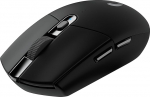 Logitech G305 LIGHT SPEED wireless gaming mouse, HERO 12000 DPI sensor, 6 programmable keys 250 hours of battery life, Customizable game profiles, lightweight, PC / Mac, Black - EU Packaging