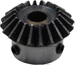 Kegelrad 2M 25 Z&auml;hne Innenloch 10/12/14/15/16/17/18/19/20/22 mm Zahnrad 90 Grad Eingriffswinkel Stahlgetriebe Schraubenloch M5(20mm keyway 6mm)