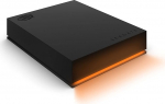 Seagate FireCuda Gaming Hard Drive, 5 TB, External Hard Drive HDD, USB 3/2, RGB LED lighting, 3 Years Rescue Services (STKL5000400)