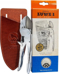 Original L&Ouml;WE 1, 100th Anniversary Edition - Professional Garden Shears Anvil Scissors 1,100 Metal with Stainless Steel Blade Together with Handmade Leather Holster