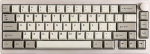 EPOMAKER P65 QMK/VIA traadita alumiiniumist m&auml;nguklaviatuur, tihendiga kinnitus, Bluetooth/2.4Ghz/USB(A-C), Hot Swap v&otilde;imeline, N-klahvi &uuml;mberl&uuml;litamine, Mac/PC/PS/Xbox (Retro White, Wisteria Linear Switch)