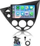 2+64GB 9-tolline Android 14 autoraadio Ford Focus MK1 C170 1998-2003 puuteekraaniga GPS navigeerija autoraadio stereo traadita Carplay Bluetooth WiFi DSP USB (autoraadio)