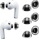 AZLA SednaEarfit XELASTEC II k&otilde;rvaklapid AirPods Pro 3 jaoks - Premium &uuml;heosalised TPE k&otilde;rvaklapid automaatse sobitamise, parema mugavuse ja m&uuml;raisolatsiooniga - Premium silikoon, 3 paari (MS/M/ML)