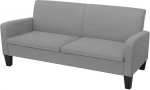 ZEYUAN 3-Seater Sofa, Sofa Bed, Sofa Bed, Couch with Sleep Function, Sofa Bed, Sofas & Couches, Relax Sofa, 180 x 65 x 76 cm, Light Grey