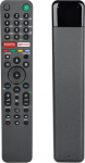 RMF-TX500E Sprachfernbedienung kompatibel mit Sony 4K HD OLED TV KD-55XG8505 KD-55XG8577 KD-85XH9505 KD-75XH9505 KD-65XH9505 Ersatz-Controller mit NETFLIX Google Play-Tasten