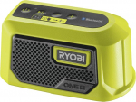 RYOBI 18 V ONE+ Battery Bluetooth Box Mini RBTM18-0 (v&auml;ljundv&otilde;imsus 5 Watt, k&otilde;larite l&auml;bim&otilde;&otilde;t 44 mm, ilma aku ja laadijata)