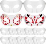 Toddmomy 15 tk mask maalimiseks: Maskid lastele maalimiseks mask DIY Halloween j&otilde;uludeks kaunistamiseks DIY v&auml;rvimine maskeerimine maskeerimine Cosplay Party