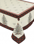 Avanti Linens Spode j&otilde;ulupuu kollektsioon - 60" x 120" - punane tartan