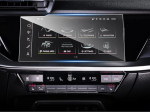 SHAOHAO &uuml;hildub Audi A3 8Y 2021-2025 auto navigatsiooniekraani kaitsekilega 10.1 tolli GPS l&auml;bipaistev kaitsekile 9H karastatud klaasist kaitsekilega karastatud Audi A3 tarvikud