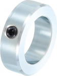 sourcing map Bolt Collars, 2" Bore, Galvanized Steel Shaft Collars, 3" OD, 7/8" Width, Axle Boot for Linear Rod Shaft Guide