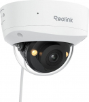 Reolink 4K UHD PoE Security Camera with Ik10 Vandal Protection, Colour Night Vision, Intelligent Person/Vehicle/Animal Detection, Two-Way Audio, One Swivel Interior Mount, RLC-840A