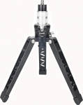 Laua Mini statiiv, Cayer 3 jalga SV3 alumiiniumist statiivide statiiv, mis on monopoodide jaoks 3/8 "-16 kinnituskruviga, koos boonusega 3/8" kuni 1/4" keermega reduktoriga kruviadapter telefonihoidjate, statiivide kinnituste jaoks