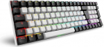 Sharkoon SGK50 S2 valge, RGB, Gateron kollane