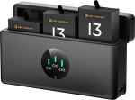 K&F CONCEPT Hero 13 kaamera aku 2100 mAh, kolmekordne v&otilde;imsus, kolmekordne pesa koos korraldaja t&uuml;&uuml;pi LED-laadijaga, &uuml;hildub GoPro13 Black'iga