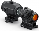 Feyachi RDS-22 Red Dot visiir koos M40 3X suurendajaga Combo Kit, 1 x 22 mm Red Dot visiir & Red Dot suurendaja Absoluutne kaasn&auml;gija