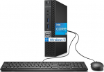 DELL Optiplex 3040 Mini lauaarvuti, Intel Core i5-6500, 8 GB RAM, 256 GB SSD, WiFi, Bluetooth, USA QWERTY klaviatuur, Windows 11 Pro (renoveeritud)