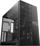 Geometric Future M5 Vent Mesh Front Panel Tempered Glass Mid Tower, E-ATX/ATX Gaming Case, High Airflow, 1,2 mm teras, t&uuml;&uuml;p C, tugi 420/360 radiaator, Dual Chamber, must, GEO-M5V-B