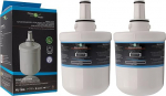 2 x FilterLogic FFL-180S veefilter, mis &uuml;hildub Samsung DA29-00003G - DA29-00003F - HAFIN2/EXP - HAFIN1/EXP - DA97-06317A mudeliga