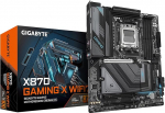 GIGABYTE X870 Gaming X WIFI7 emaplaat - toetab AMD Ryzen 9000 protsessoreid, 16+2+2-faasiline VRM, kuni 8000MHz DDR5 (OC), 1xPCIe 5.0, Wi-Fi 7, 2.5GbE LAN, USB 4