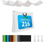 T&otilde;mmatav lainemarkiis, veekindel, ristk&uuml;likukujuline, 1 tk, markiisikangas, UV-kaitse 95%, p&auml;ikesekaitse markiis, rebenemiskindel ilmastikukindel k&ouml;iega, r&otilde;dule, terrassile, aeda