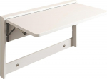 Wandmontierter Klapptisch,Schwebender Schreibtisch,Klappbarer Wandtisch,die Wand Bartisch Stehtisch,Geeignet F&uuml;r Esszimmer,K&uuml;che,Arbeitszimmer Und Schlafzimmer,Wei&szlig;(59*39*47cm/23.2*15.3*18.5in)