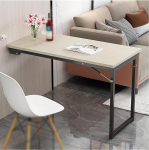 Ujuv seinale paigaldatud kokkupandav laud kokkupandav t&ouml;&ouml;pink kokkupandav kodukontor pesuruum garaaž (v&auml;rv : pruun, suurus : S)