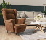 IKAYAA Wing Chair Elutuba Relaxing Chair TV Chair Magamistuba Reading Chair Mugav Lounge Chair Polsterdatud tool Elutoa tool