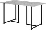 Vicco Merido s&ouml;&ouml;gilaud, must/marmorvalge, 140 x 80 cm, sobib 4-le inimesele, kergesti hooldatav pind