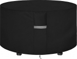 Dokon aiam&ouml;&ouml;bli kate, veekindel, tuulekindel, UV-kindel aiamaja laudaplaat koos ventilatsiooniavadega, vastupidav Oxfordi kangas, kaitsekate m&ouml;&ouml;blikomplektidele, &uuml;mmargune istumiskomplekt, &uuml;mmargune (l&auml;bim&otilde;&otilde;t 250 x 104 cm), must