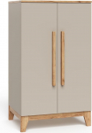 VitaliSpa Malia laste riidekapp Cashmere/Artisan 70 x 120 cm laste riiete hoidmiseks ja kombineerimiseks