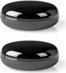 2 Pack universaalne kaugjuhtimispult infrapuna (IR), juhitav nutitelefoni ja h&auml;&auml;ljuhtimisega