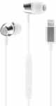 Music Sound | Ergonoomilised juhtmega k&otilde;rvaklapid Lightning MFI &uuml;hendusega - Valge