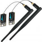DIYmalls 868MHz LoRa 32 V4 ESP32 arendusplaat + 868 MHz LoRa antenn 5dBi Meshtastic LoraWan v&auml;ravale, &uuml;hildub Heltec LoRa32 V3-ga (2 tk)