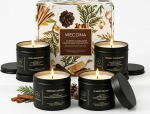 L&otilde;hnak&uuml;&uuml;nlad kinkekomplekt meestele, 4 l&otilde;hnak&uuml;&uuml;nla komplekt 6 oz, pika p&otilde;lemisajaga puuk&uuml;&uuml;nlad, aromaatsed k&uuml;&uuml;nlad koju, s&uuml;nnip&auml;eva kingitus meeste k&uuml;&uuml;nla komplektiga