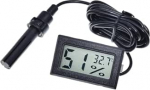 Digitales Mini-Thermometer, Hygrometer, Thermostat, Temperatursensor, Luftfeuchtigkeitsmesser, Messger&auml;t, Instrumente, Sonde, 1 St&uuml;ck (7)