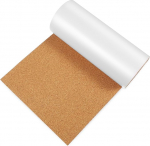 NUOBESTY 1 Roll Self-Adhesive Cork Roll Photo Board Self-Adhesive Message Board Cork Board Frame Self-Adhesive Cork Board Self-Adhesive Cork Board Cork Shelf Lining