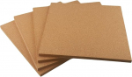 Korki teadetetahvli komplekt 4, 12 "x 12", 1/2" paks, kuumakindel t&ouml;&ouml;matt v&auml;rvitud klaasi ja elektroonika jootmiseks, nagu pildil kujutatud